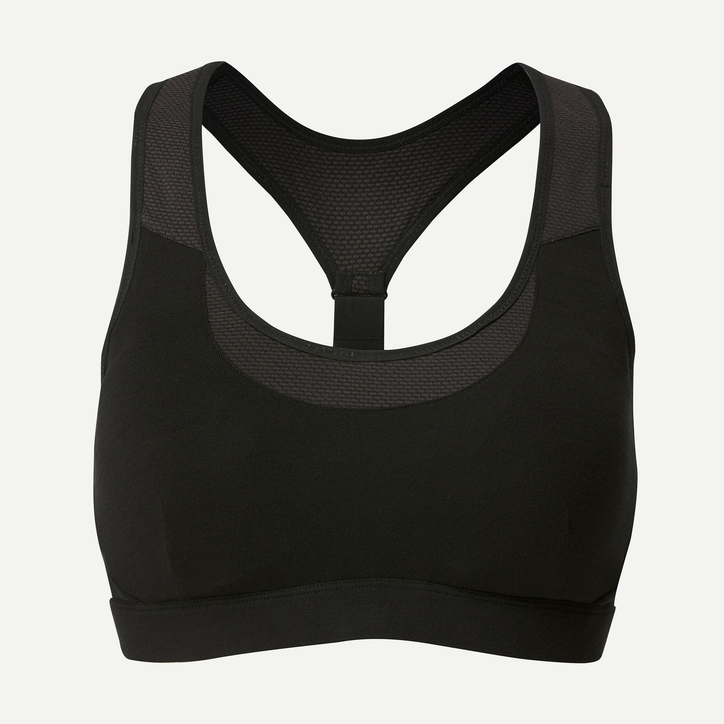 Forclaz top in merino wool, black