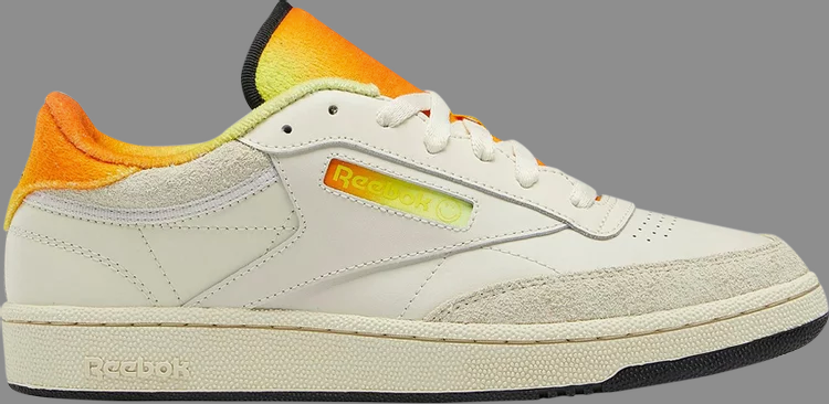 Smiley x club c 85 '50th anniversary' Reebok sneakers, white