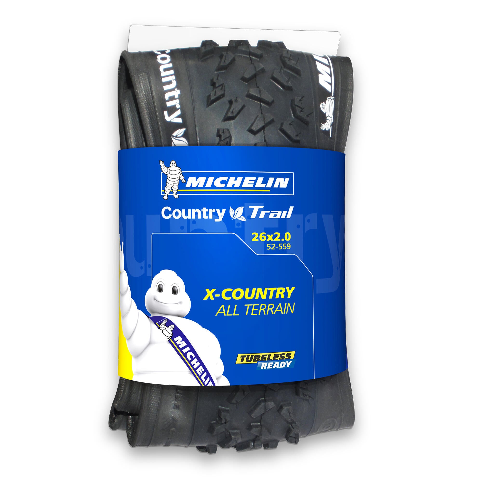 إطار قابل للطي MTB Country Trail TLR 26×20 MICHELIN