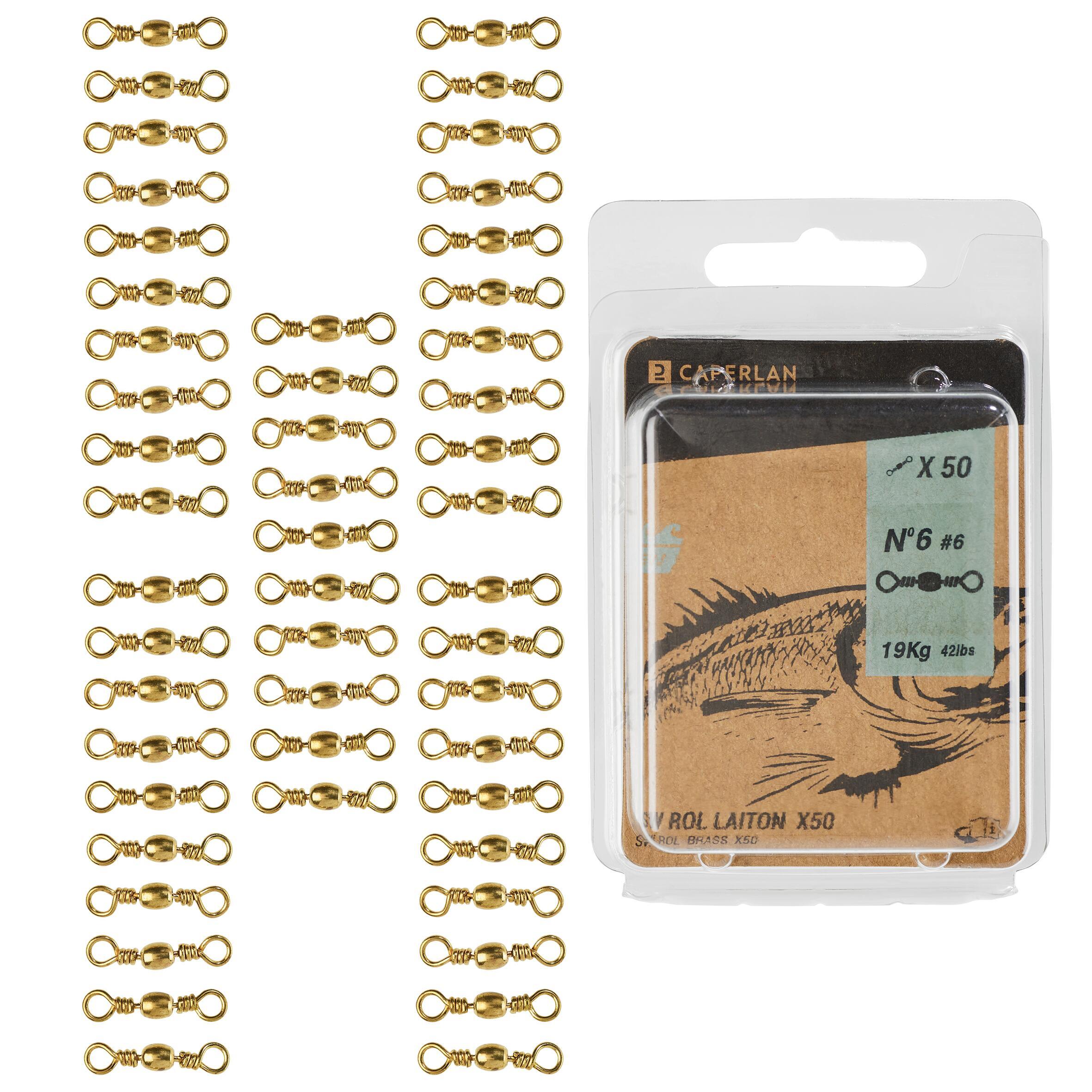 Barrel Swivel Brass SW Brass 50 pcs. CAPERLAN