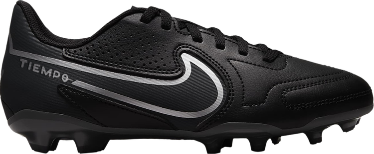 Nike Tiempo Legend 9 Club MG GS 'Black Anthracite' Boots, black