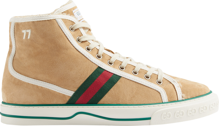 Gucci Tennis 1977 High Beige sneakers