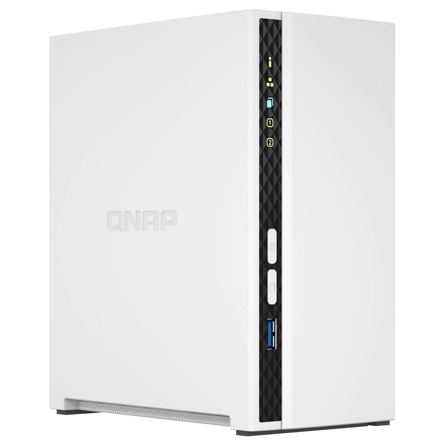 Network storage system QNAP TS-233 Nas, 2 bays, without disks, white