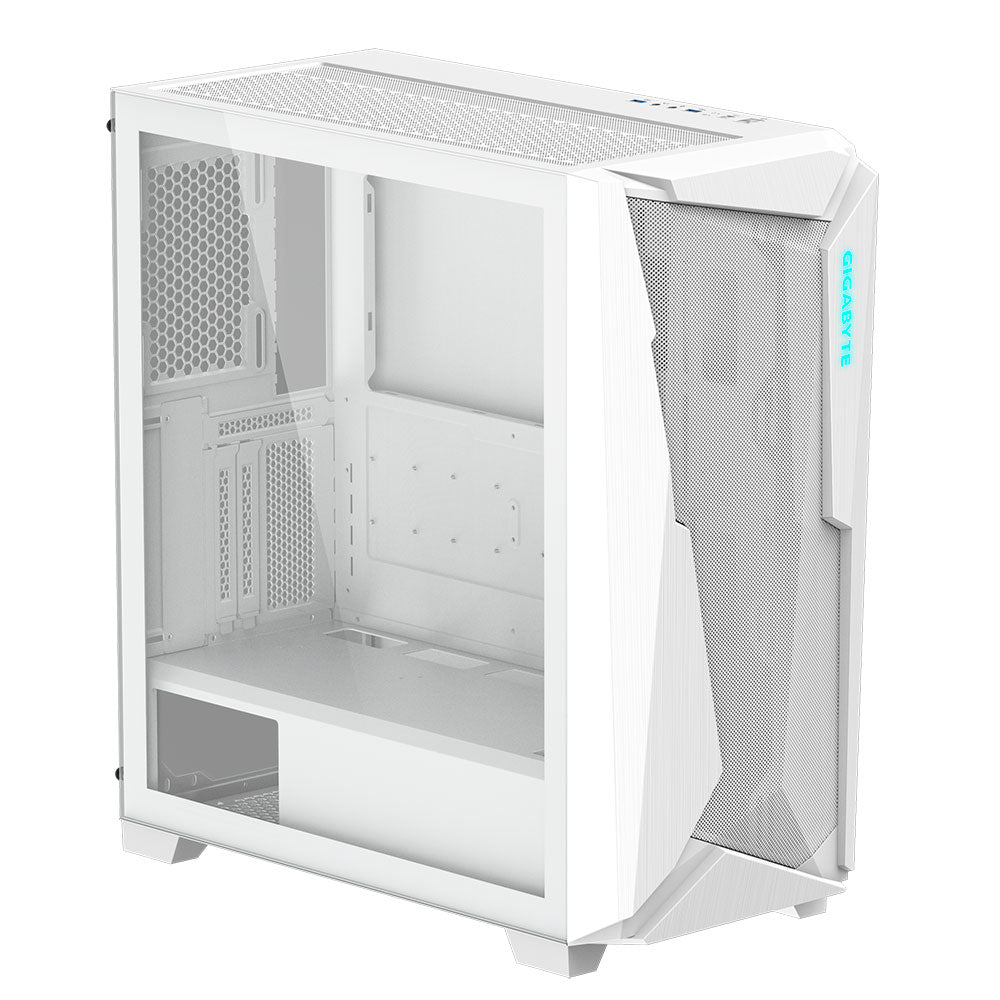 Gigabyte C301 Glass case, Mid Tower, white