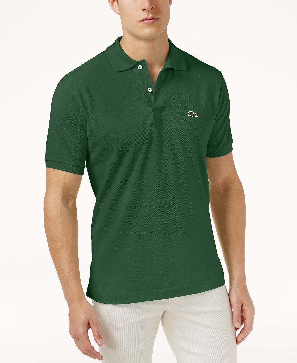 Men's polo shirt classic fit l.12.12 short sleeve Lacoste, green