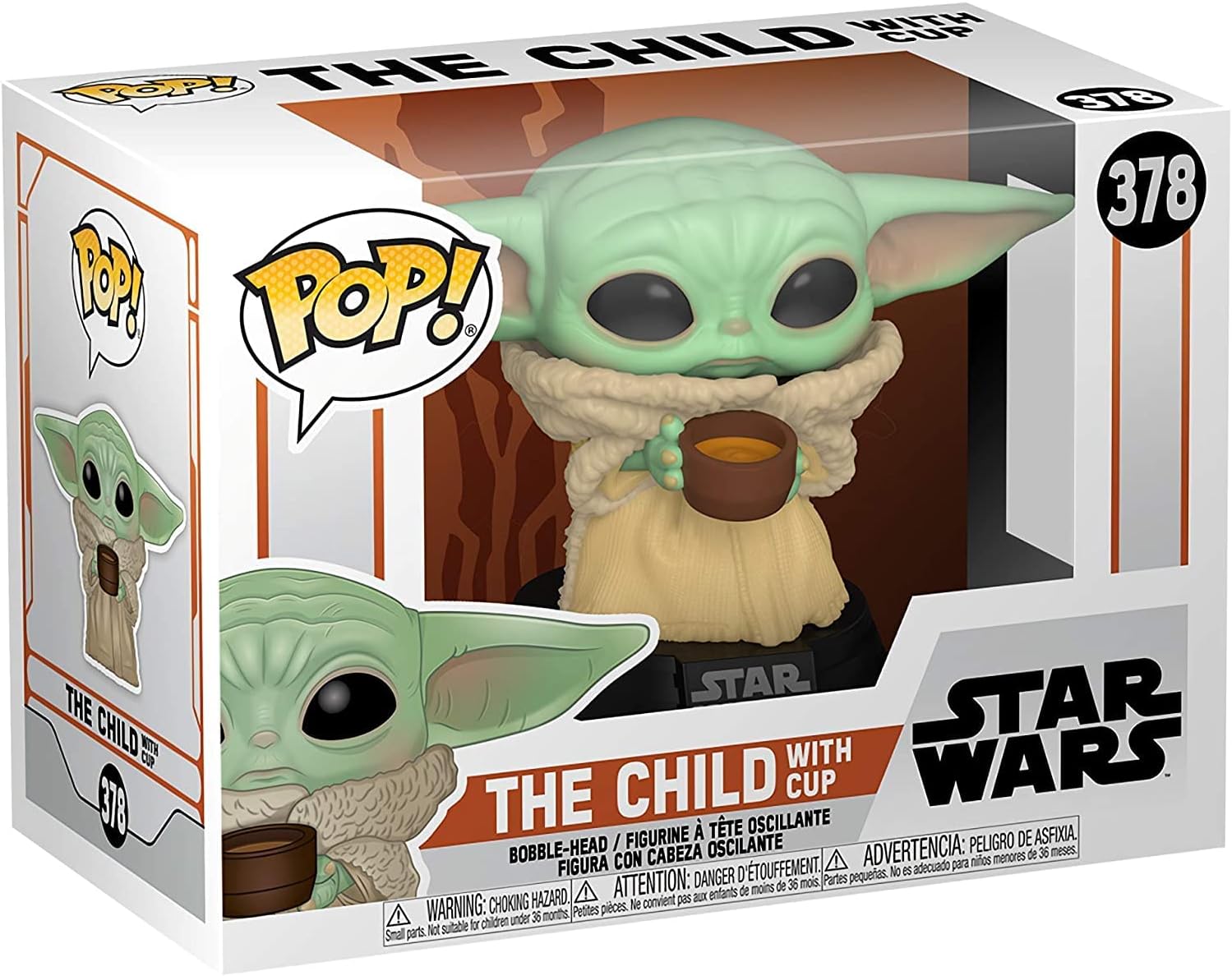 Funko POP! Star Wars: The Mandalorian - The Child with Cup Grogu