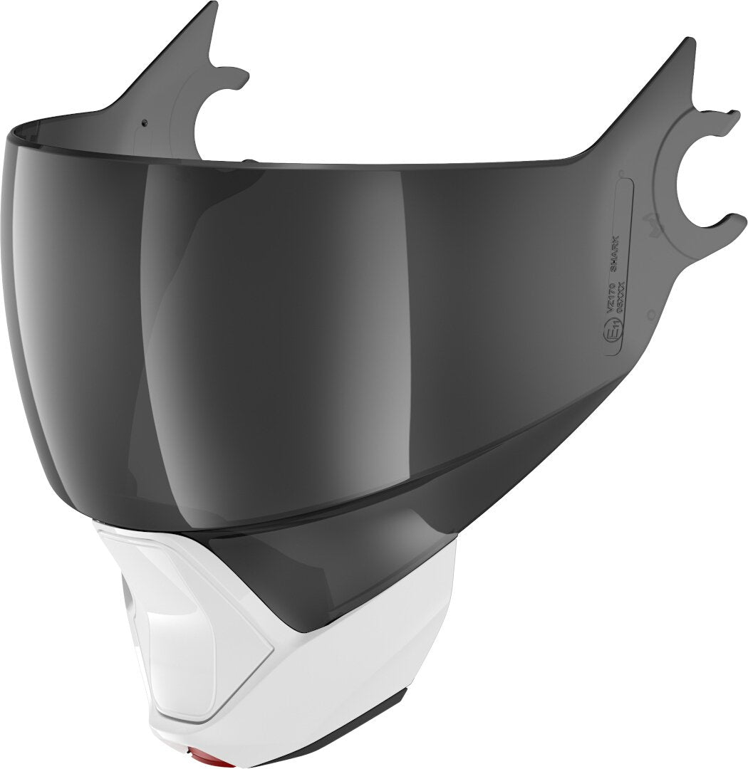 Shark Evojet Visor and Chin curtain set, tinted/white