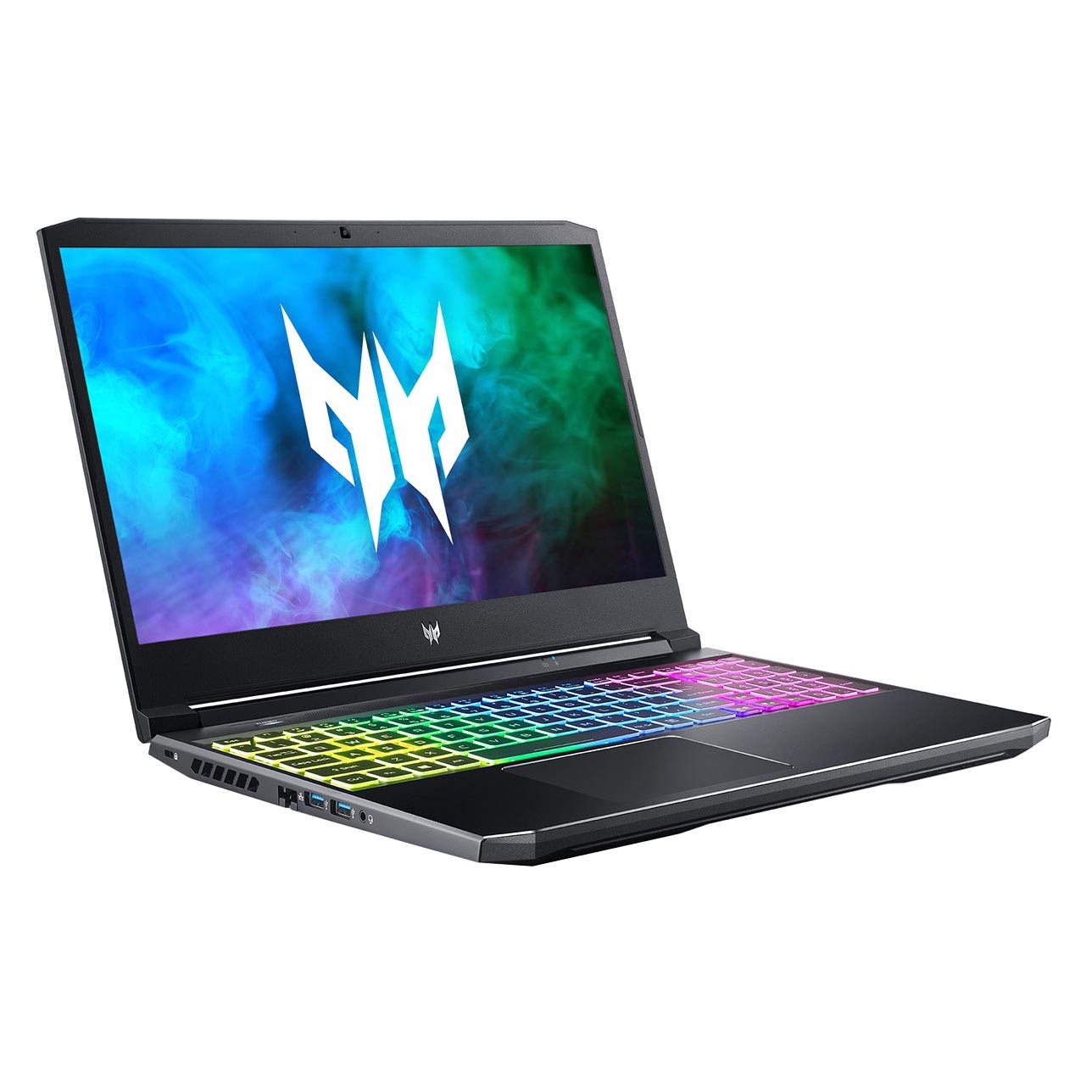 لابتوب ألعاب Acer Predator Helios 300 مقاس 15.6 بوصة، 16 جيجابايت/512 جيجابايت، Core i7-10750H، RTX 3060، أسود، لوحة مفاتيح إنجليزية