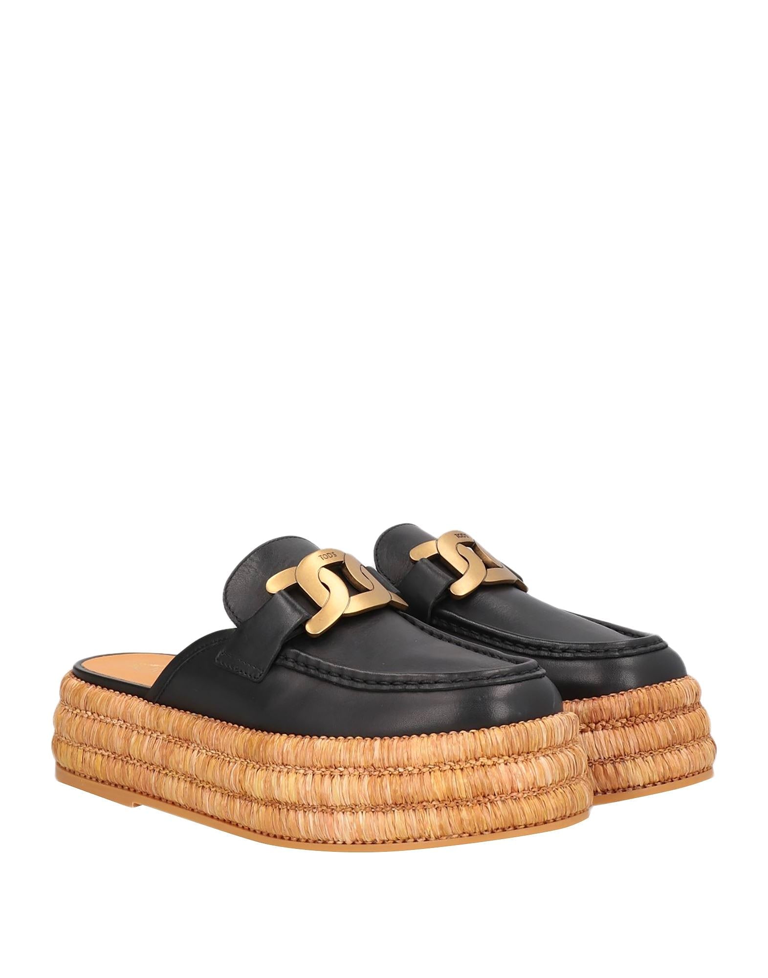 Tod's espadrilles, black/brown