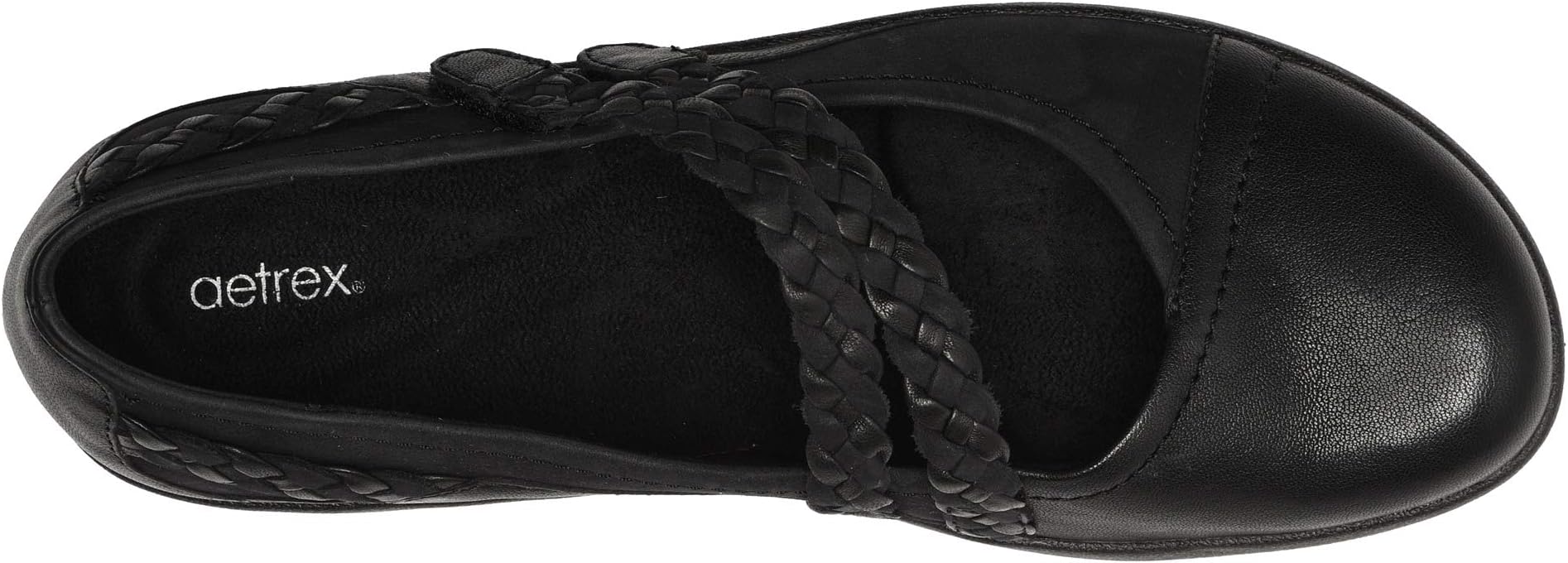 Annie Aetrex ballet flats, black