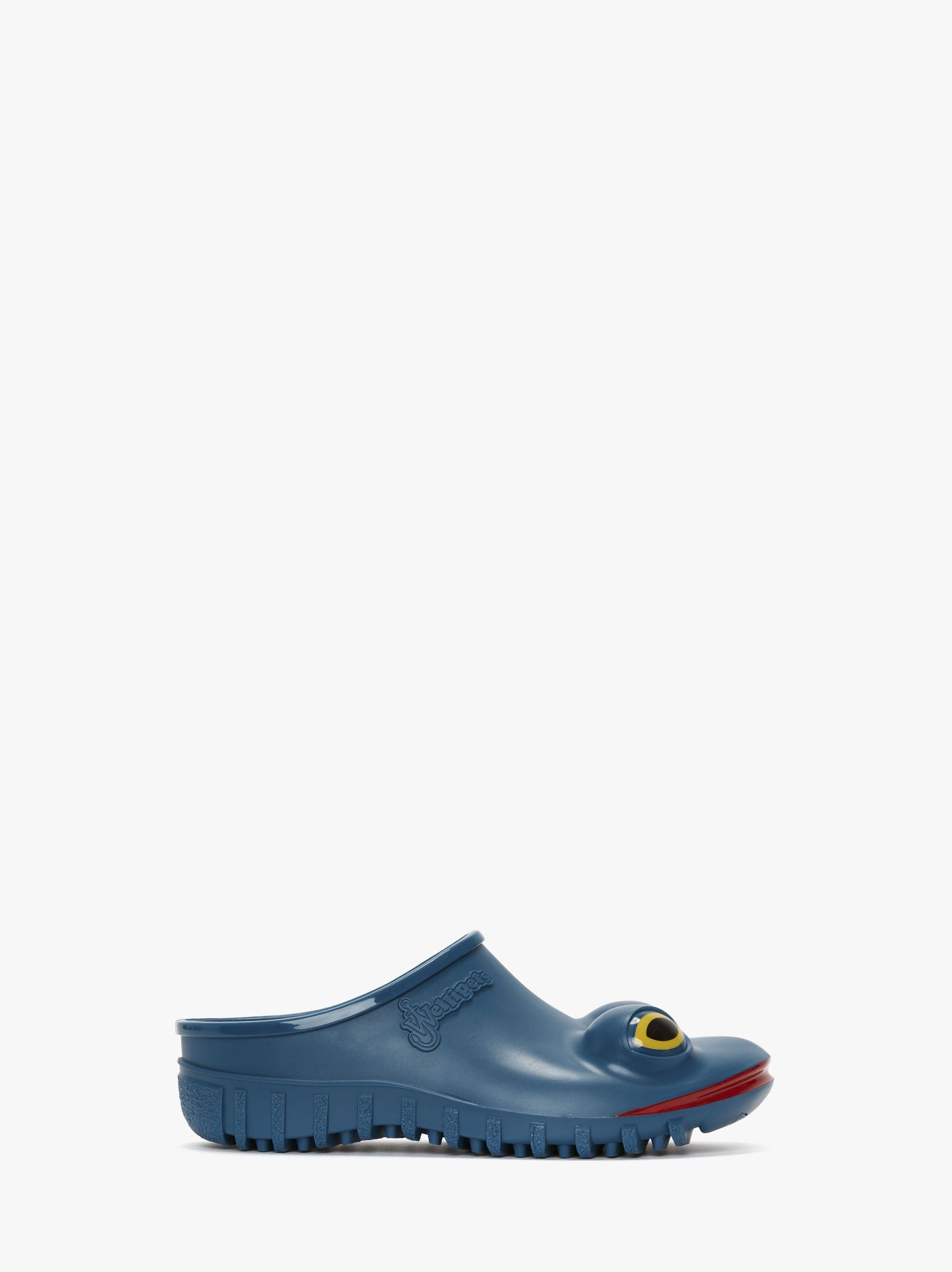 JW Anderson x Wellipets frog loafers, blue