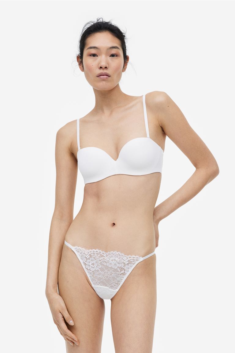 Soft balconette bra H&M