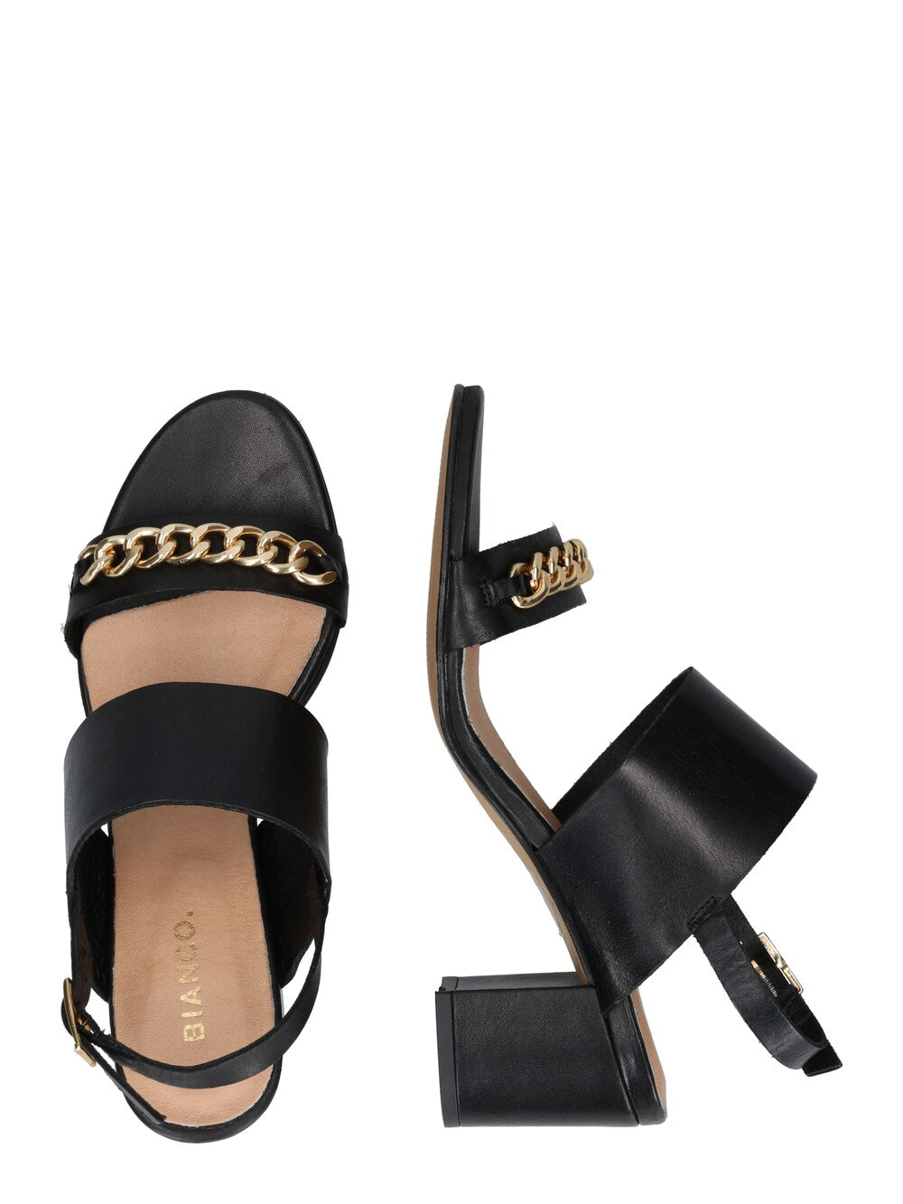 Bianco BIABET strappy sandals, black