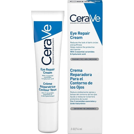 Revitalizing eye cream for dark circles and puffiness 14 ml with hyaluronic acid and 3 essential ceramides , Cerave