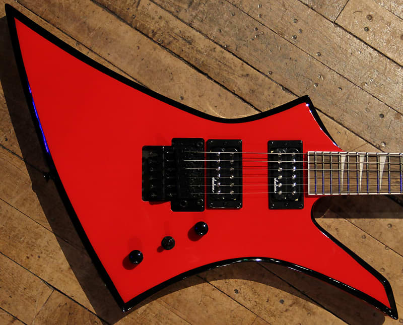 Electric guitar Jackson X Series Kelly KEX Ferrari Red