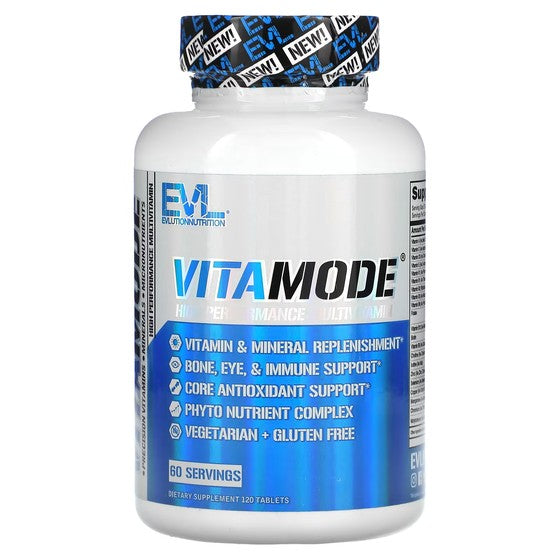 Highly effective multivitamins EVLution Nutrition VitaMode, 120 tablets