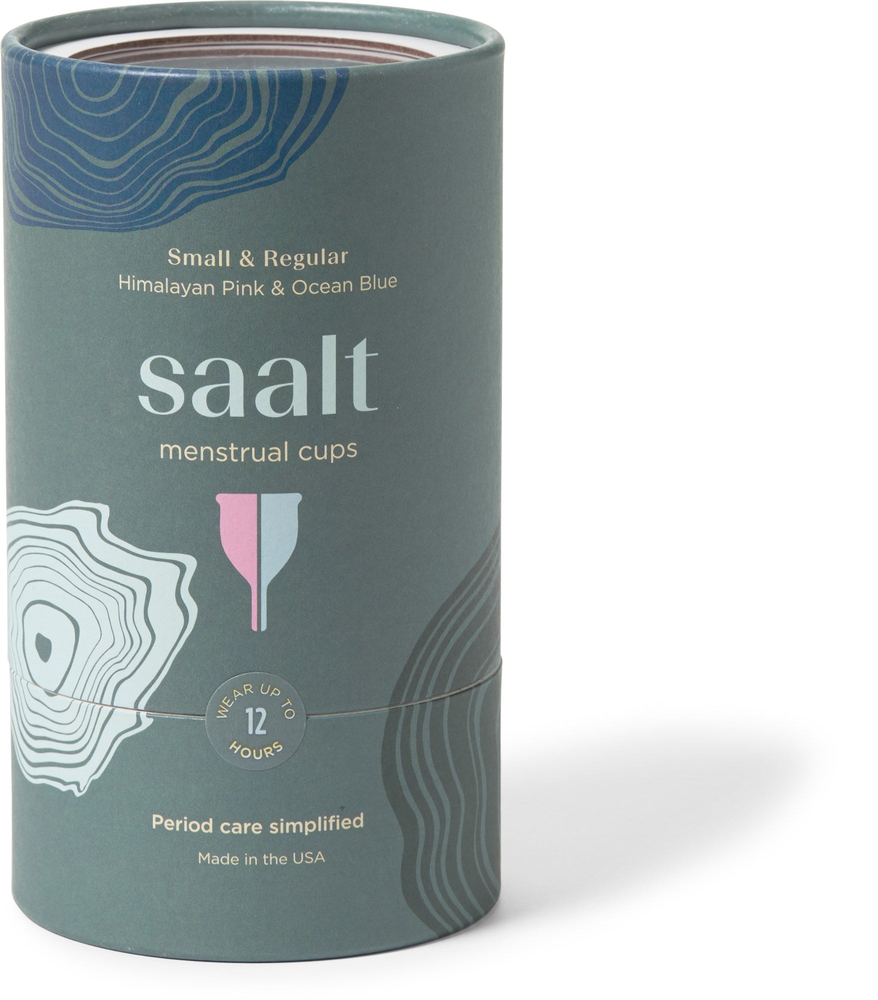 Menstrual Cup Duo Pack - Small/Regular - Set of 2 Saalt, multicolor