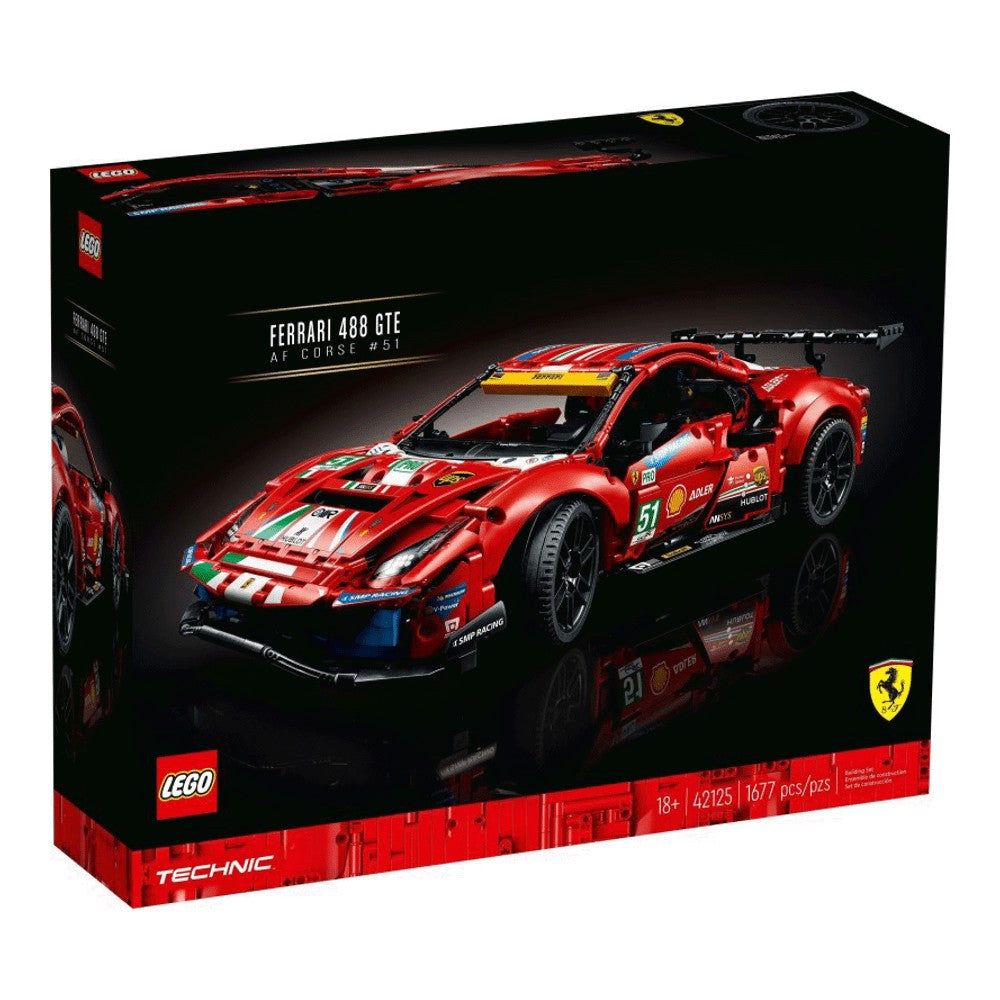 LEGO Technic 42125 Ferrari 488 GTE AF Corse 51