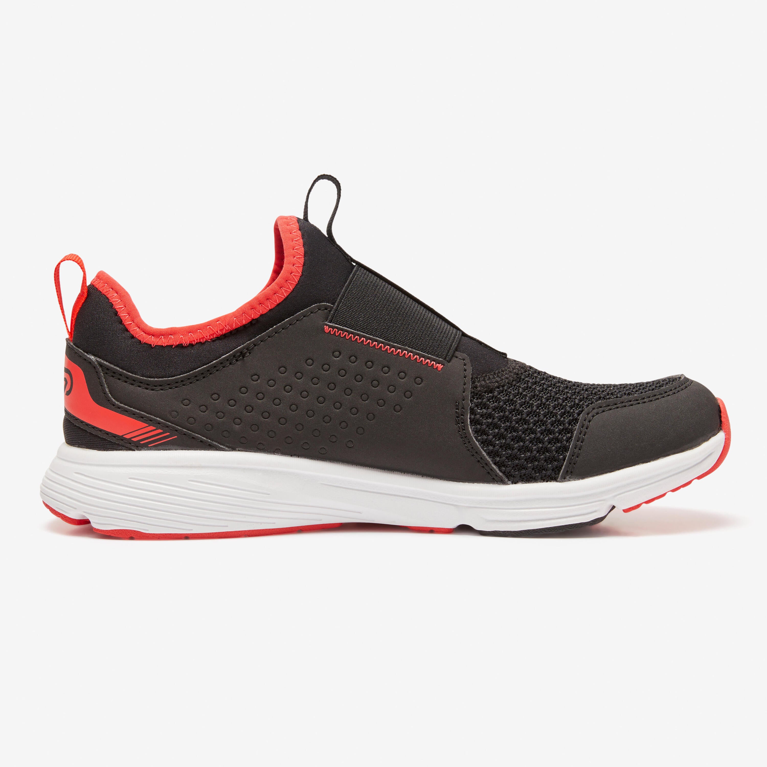 Children's sneakers - Run Support Easy black/red DECATHLON, black