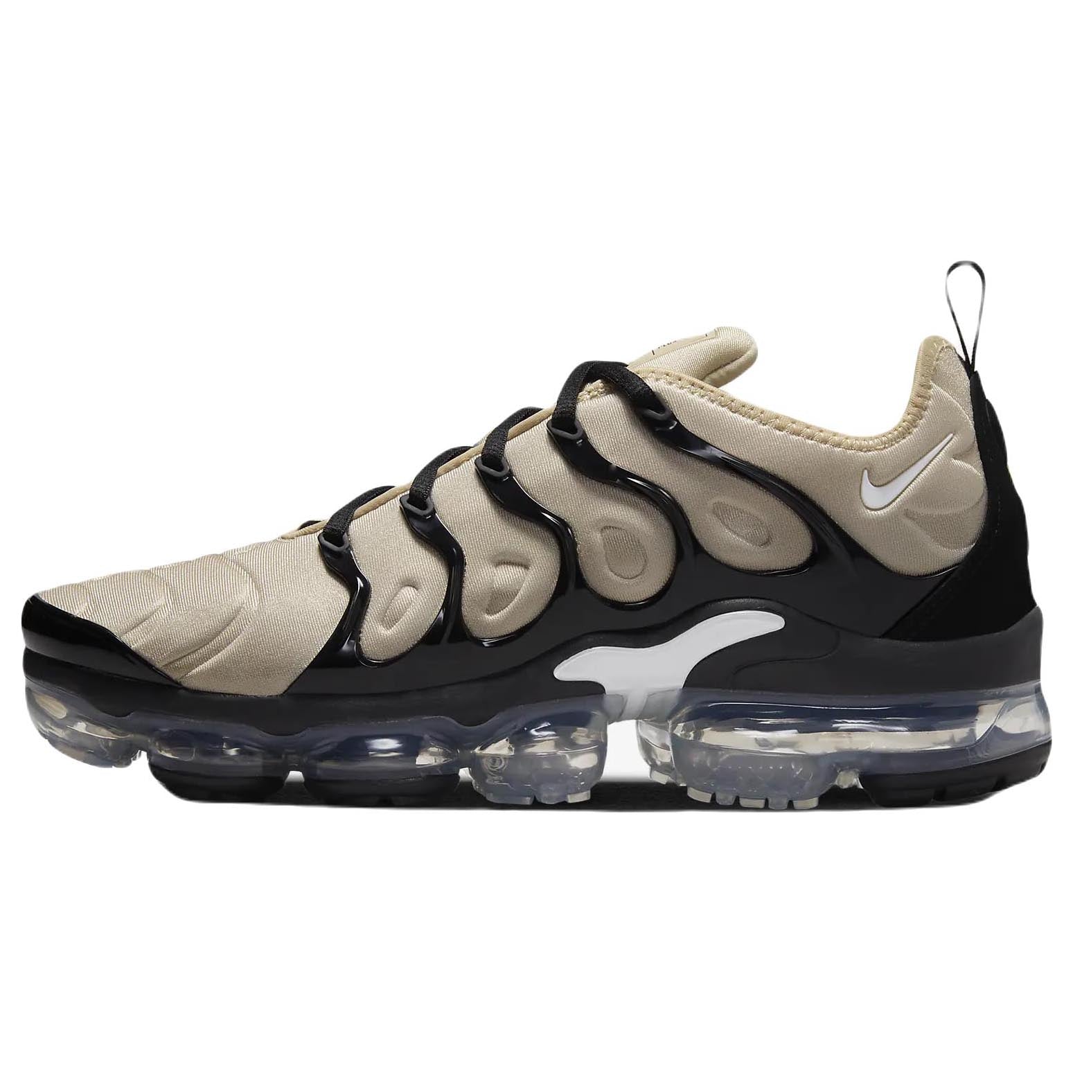 حذاء رياضي Nike Air VaporMax Plus، بيج/أسود