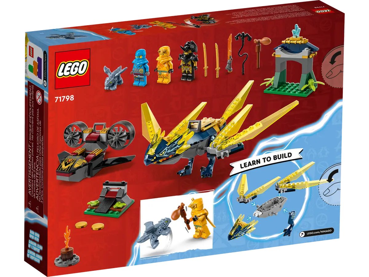 Lego Ninjago Nya And Arin's Baby Dragon Battle 71798, 157 pieces