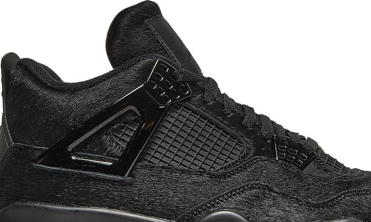 Air Jordan 4 Golf Black Cat Boots, black