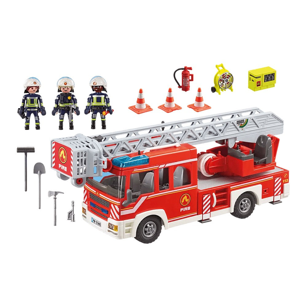 Construction set Playmobil 9463 Fire truck with ladder