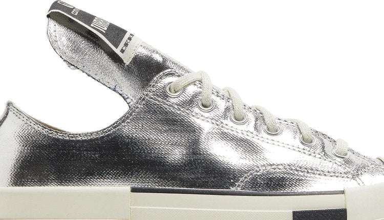 Sneakers Converse Rick Owens x TURBODRK Chuck 70 Low Silver Lacquer, silver