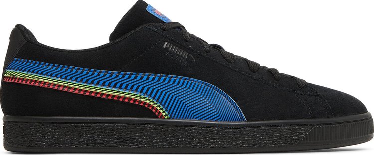 حذاء رياضي Puma Suede Triplex Dazed باللون الأسود