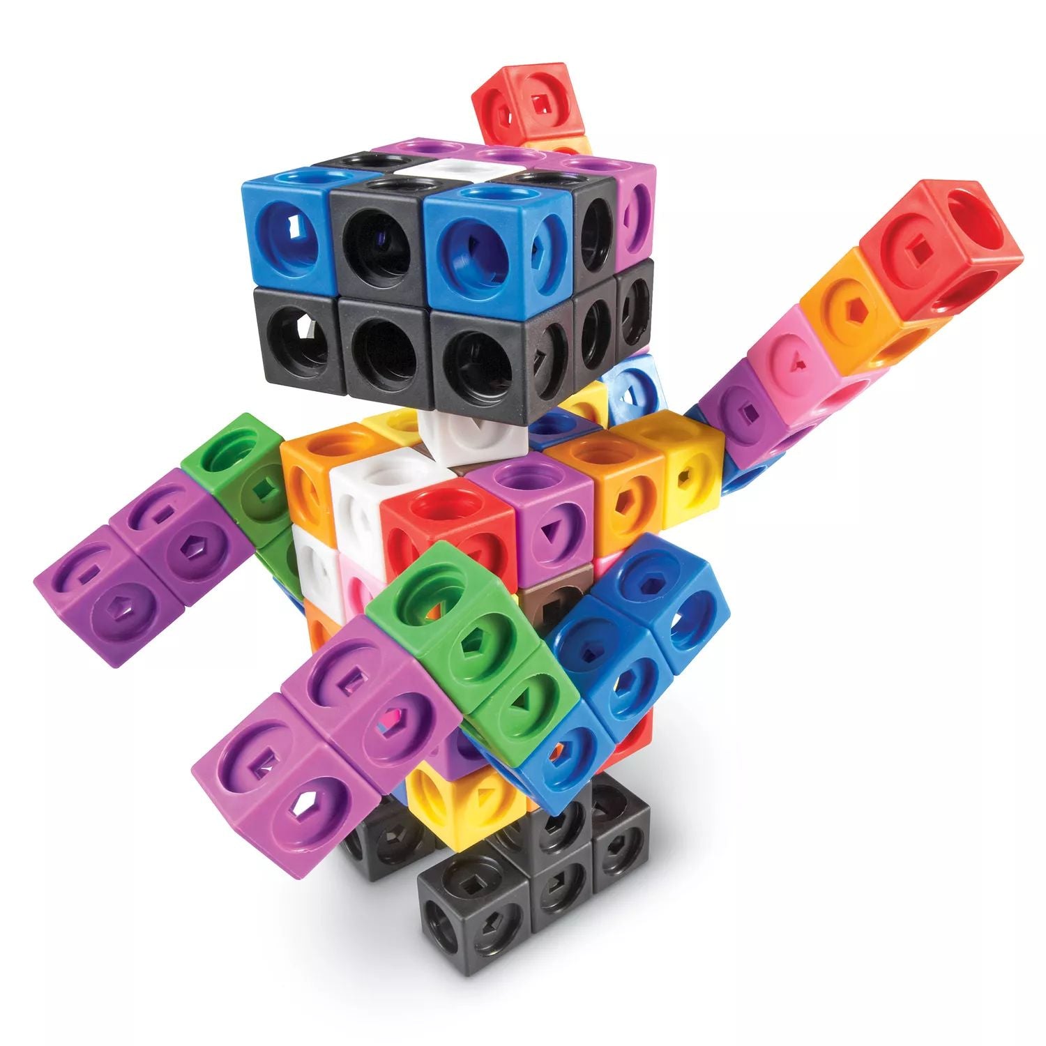 Math Learning ResourcesLink Cubes Big Builders Learning Resources