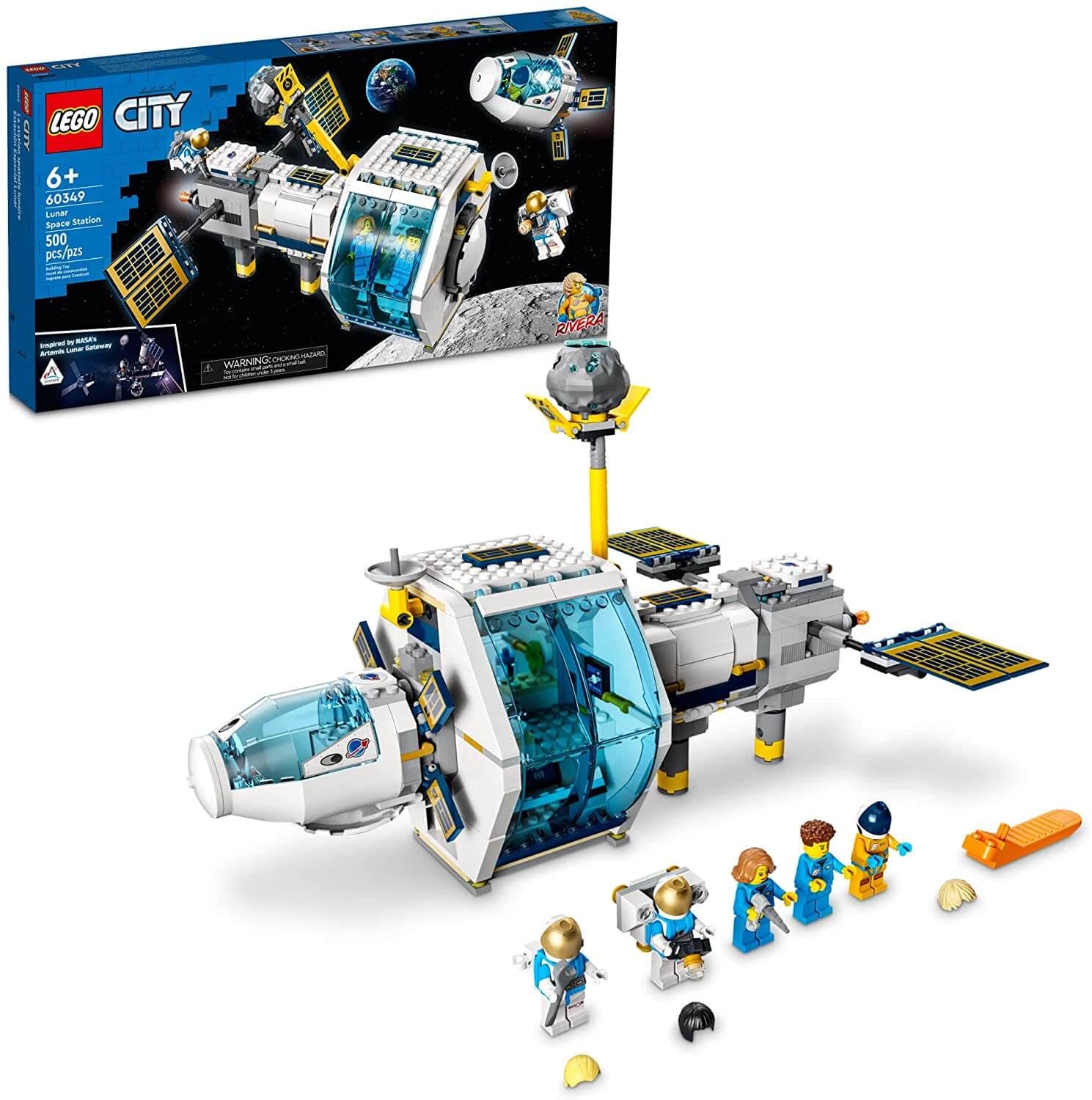 LEGO City Space Port 60349 Lunar Space Station