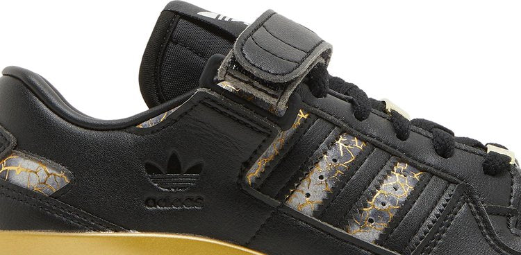 حذاء رياضي Adidas Candace Parker x Wmns Forum Low 'Black Tech Mineral' باللون الأسود