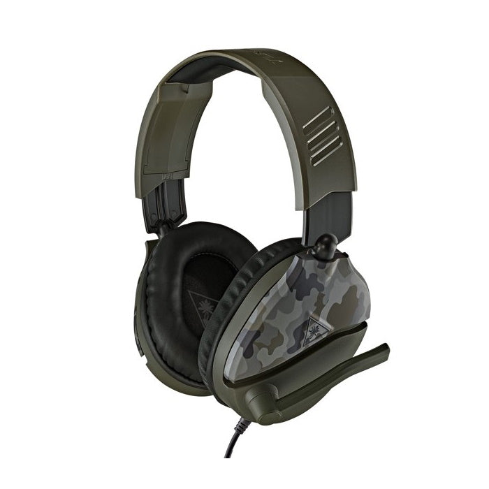 Turtle Beach Recon 70 gaming headphones, green camouflage