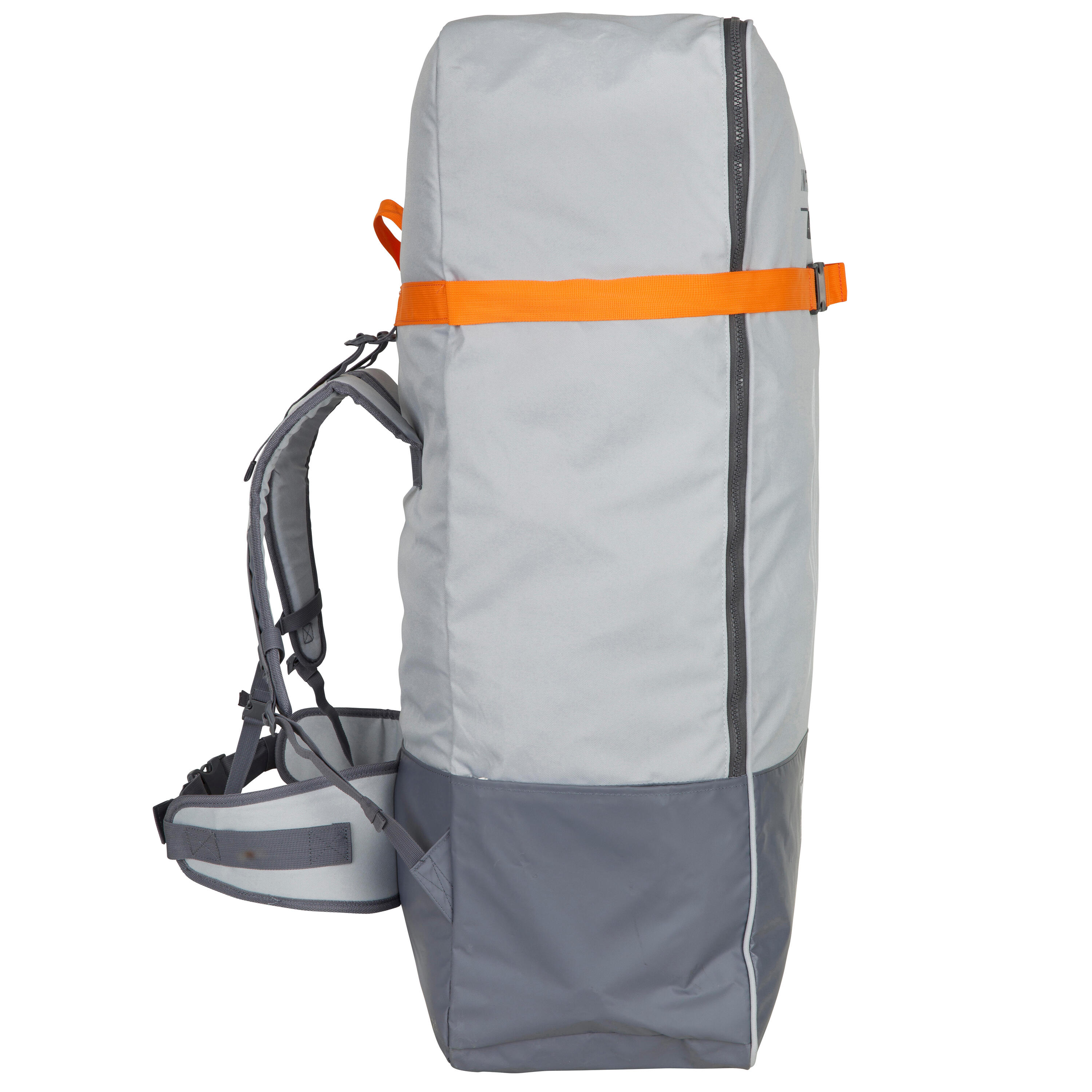 Transport backpack inflatable kayak Strenfit X500 1 place ITIWIT, pearl gray