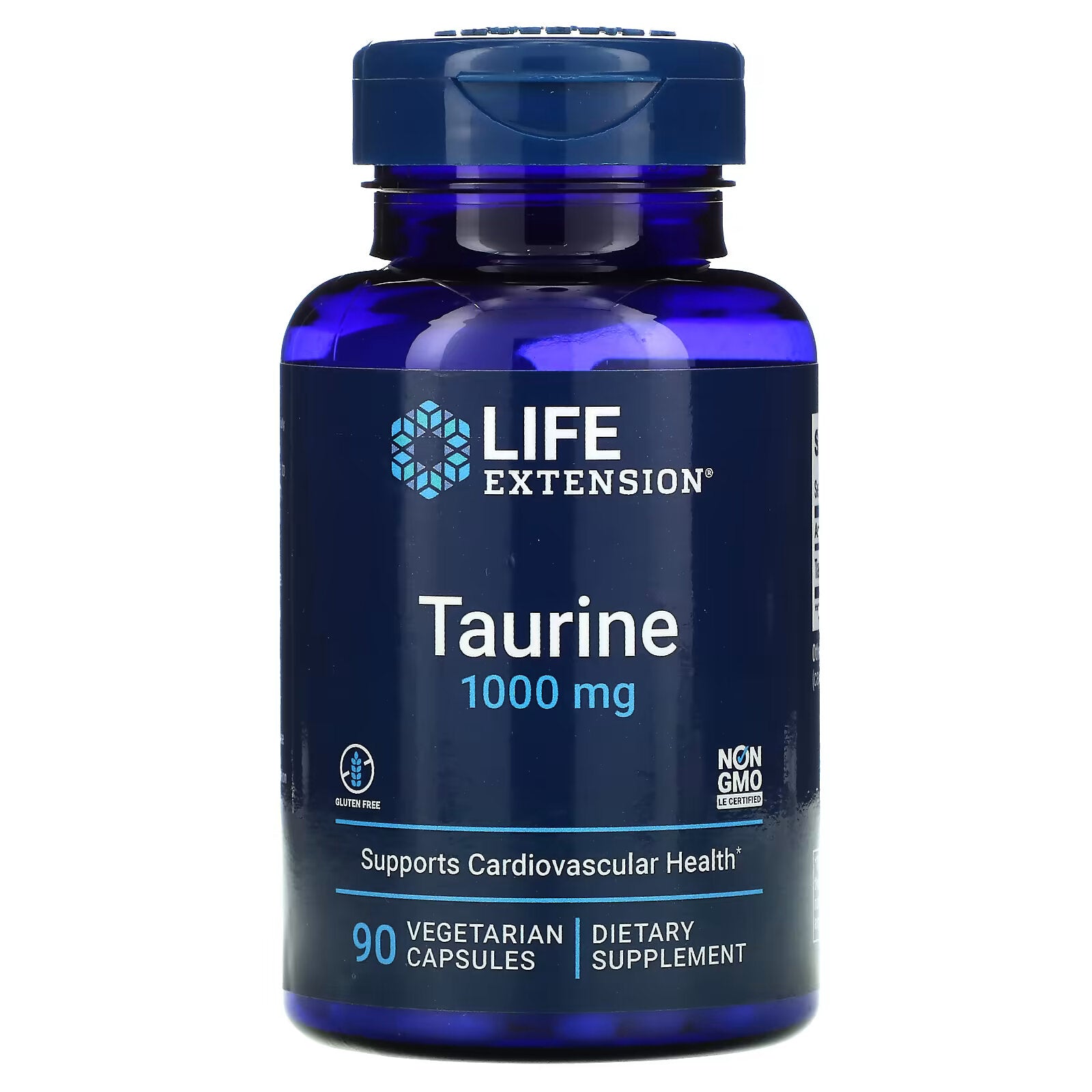 Life Extension, Taurine, 1000 mg, 90 Vegetarian Capsules