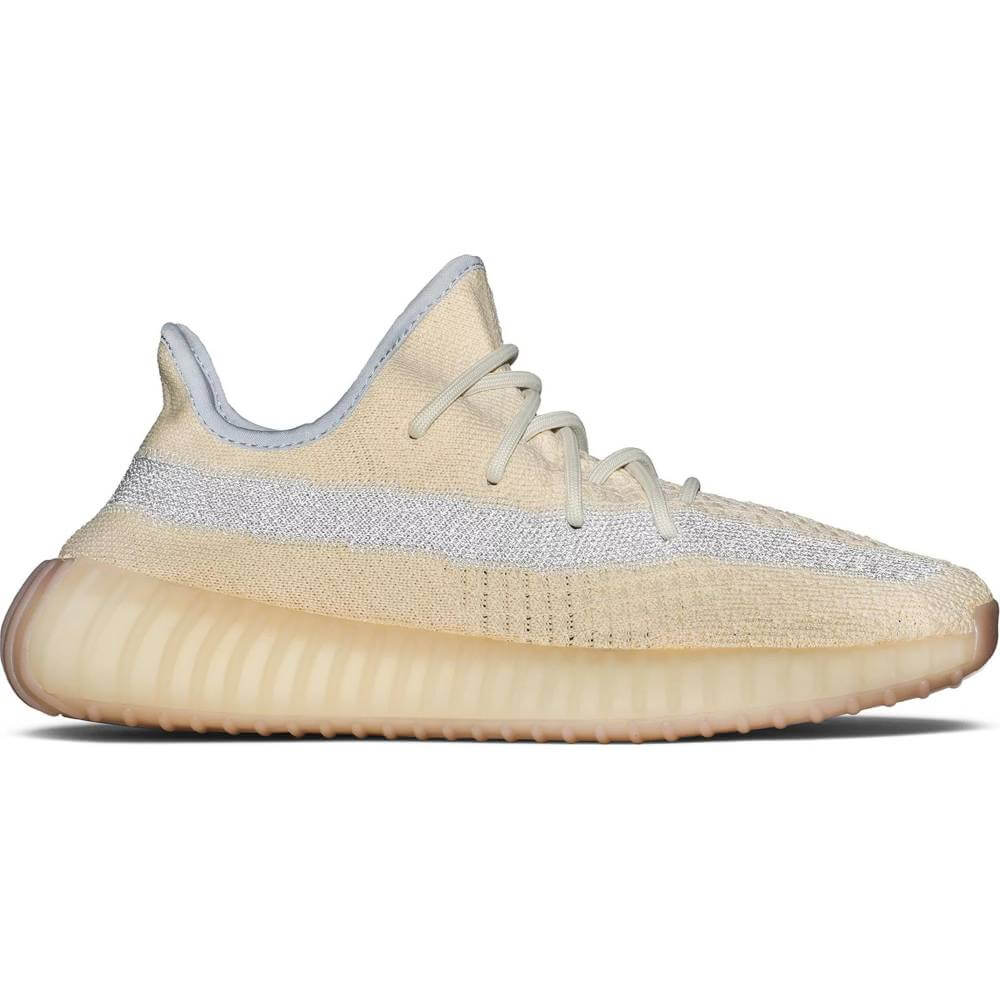 Yeezy Boost 350 V2 Linen Sneakers, Yellow