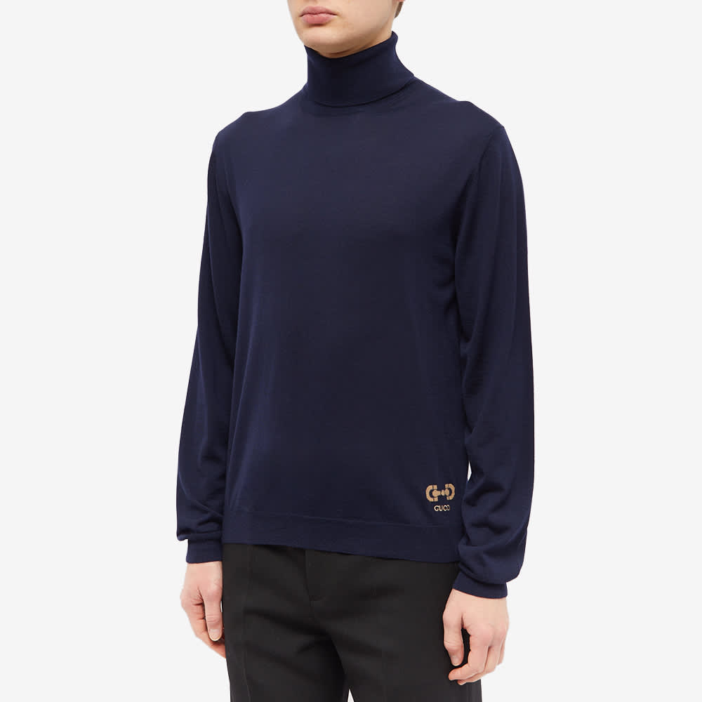 Gucci Cashmere Roll Neck Jumper