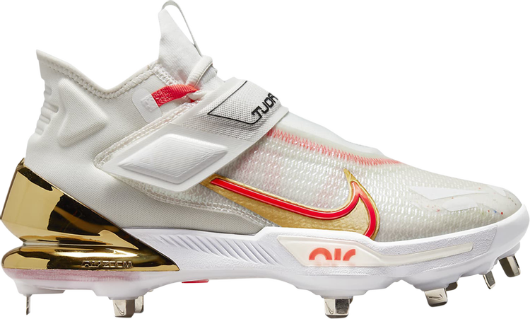 Nike Force Zoom Trout 8 Elite 'Playoff Pack' Cleats, White