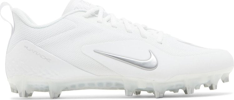 Nike Alpha Huarache 8 Pro 'White Metallic Silver' Boots, White