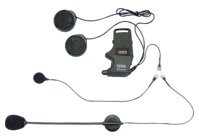 SMH10/SMH10S Helmet Clip Kit Microphone and Sena Wired Microphone