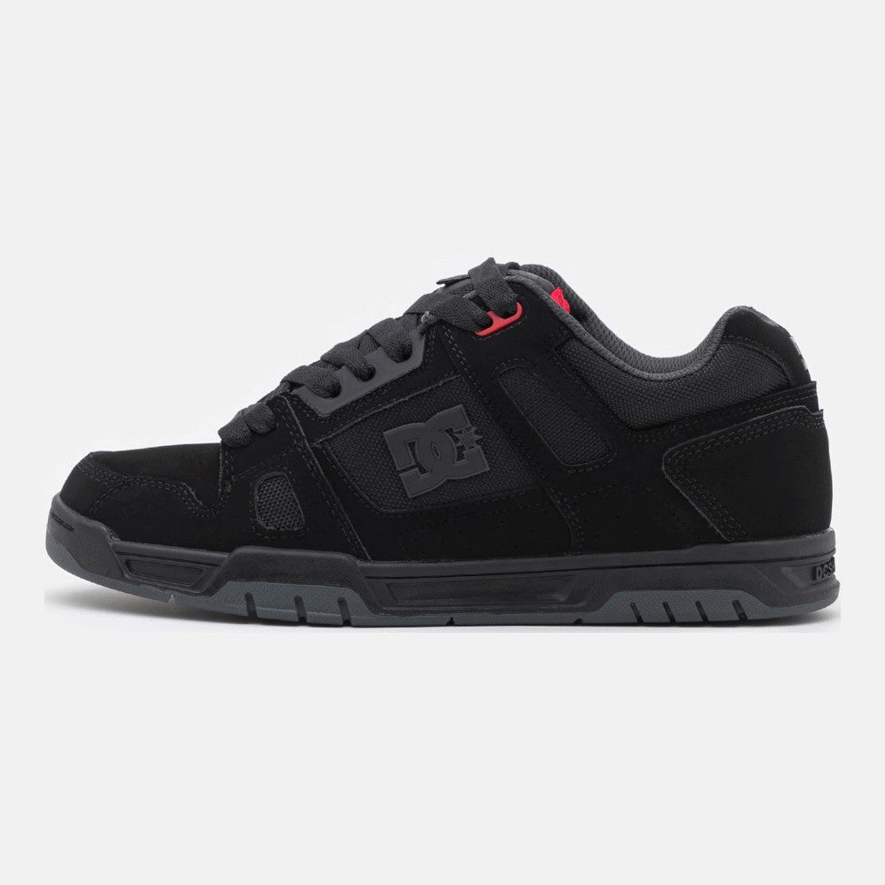 Sneakers Dc Shoes Stag Unisex, black/grey/red