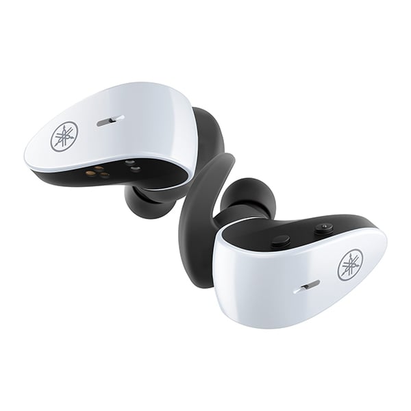 Yamaha TW-ES5A Wireless Headphones, White