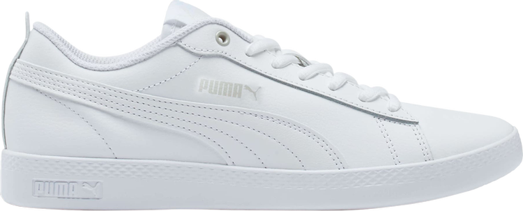 Sneakers Puma Wmns Smash v2 Leather Triple White, white