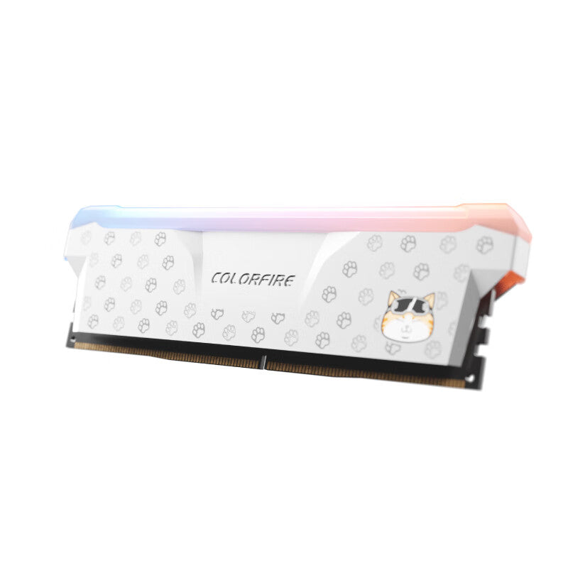 RAM Colorful Colorfire MEOW, 32 GB DDR5 (16 GB x 2), 6000 MHz, white