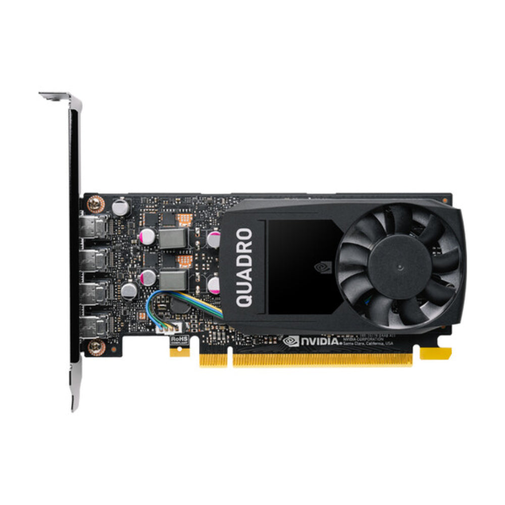 Video card PNY Quadro P1000 V2, 4 GB, black