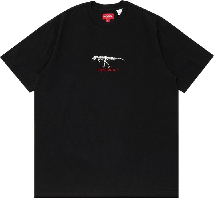 Supreme B T-Shirt. Short-Sleeve Top 'Black', black