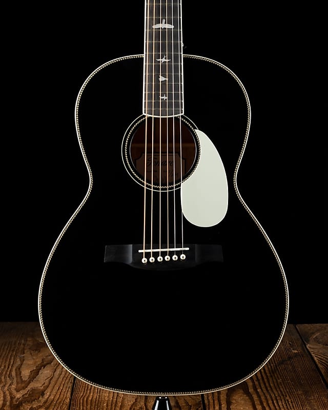 Electric-acoustic guitar PRS SE Parlor P20E - black PPE20SA PRS SE Parlor P20E Acoustic-Electric Guitar