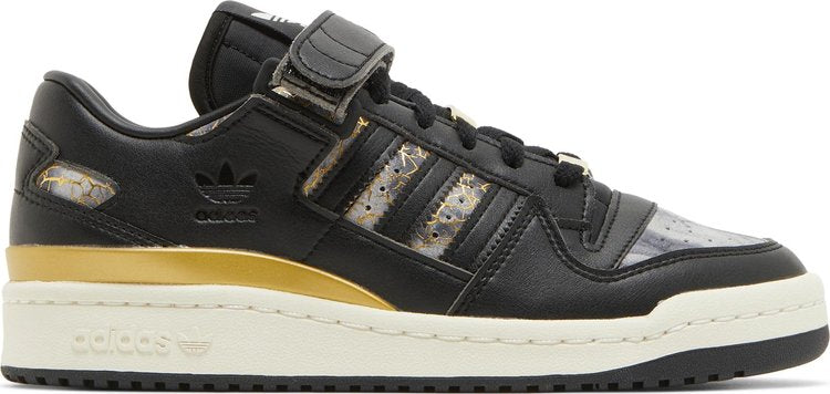 Adidas Candace Parker x Wmns Forum Low 'Black Tech Mineral' sneakers, black