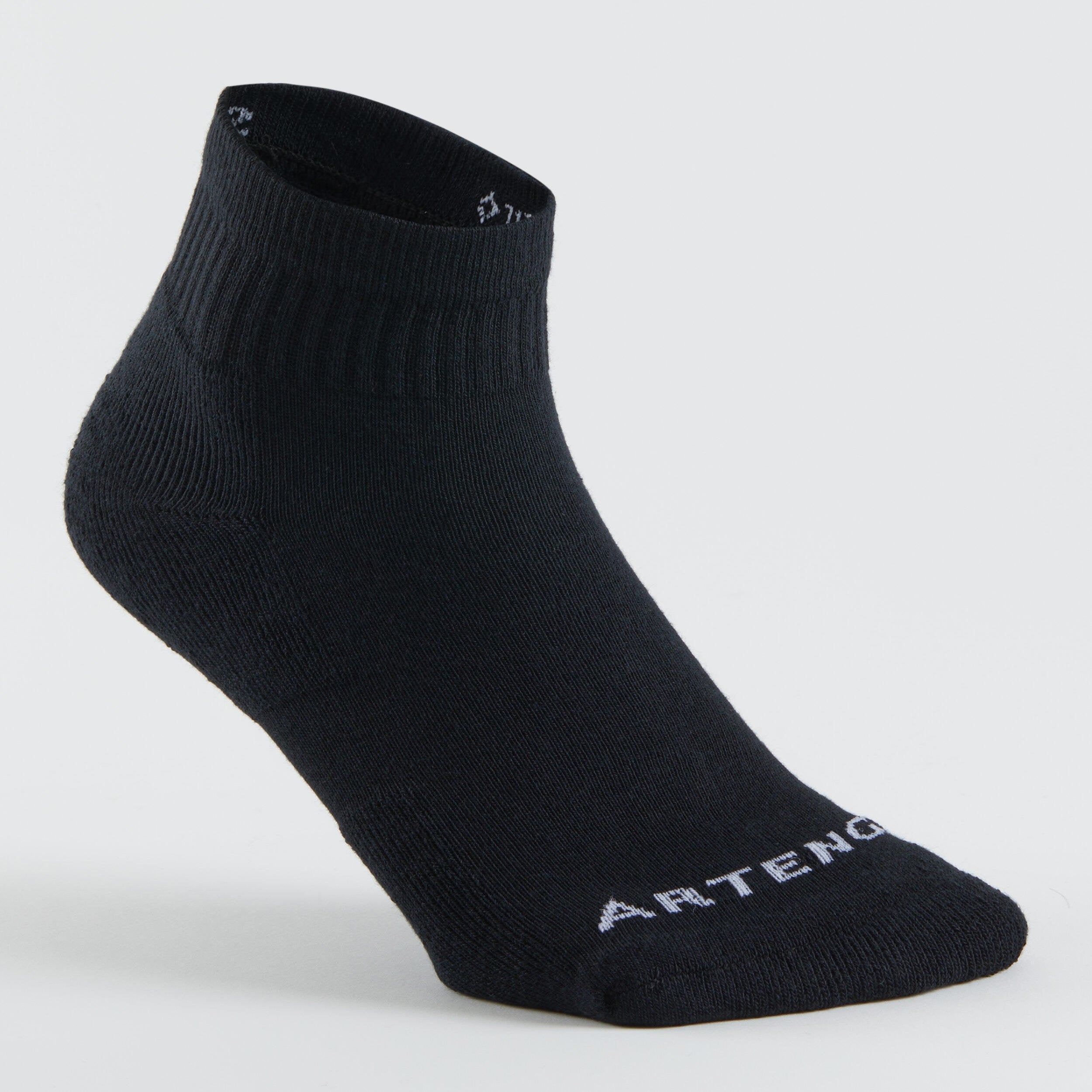 Tennis socks Mid, 3 pcs. - 100 rub., black ARTENGO, black