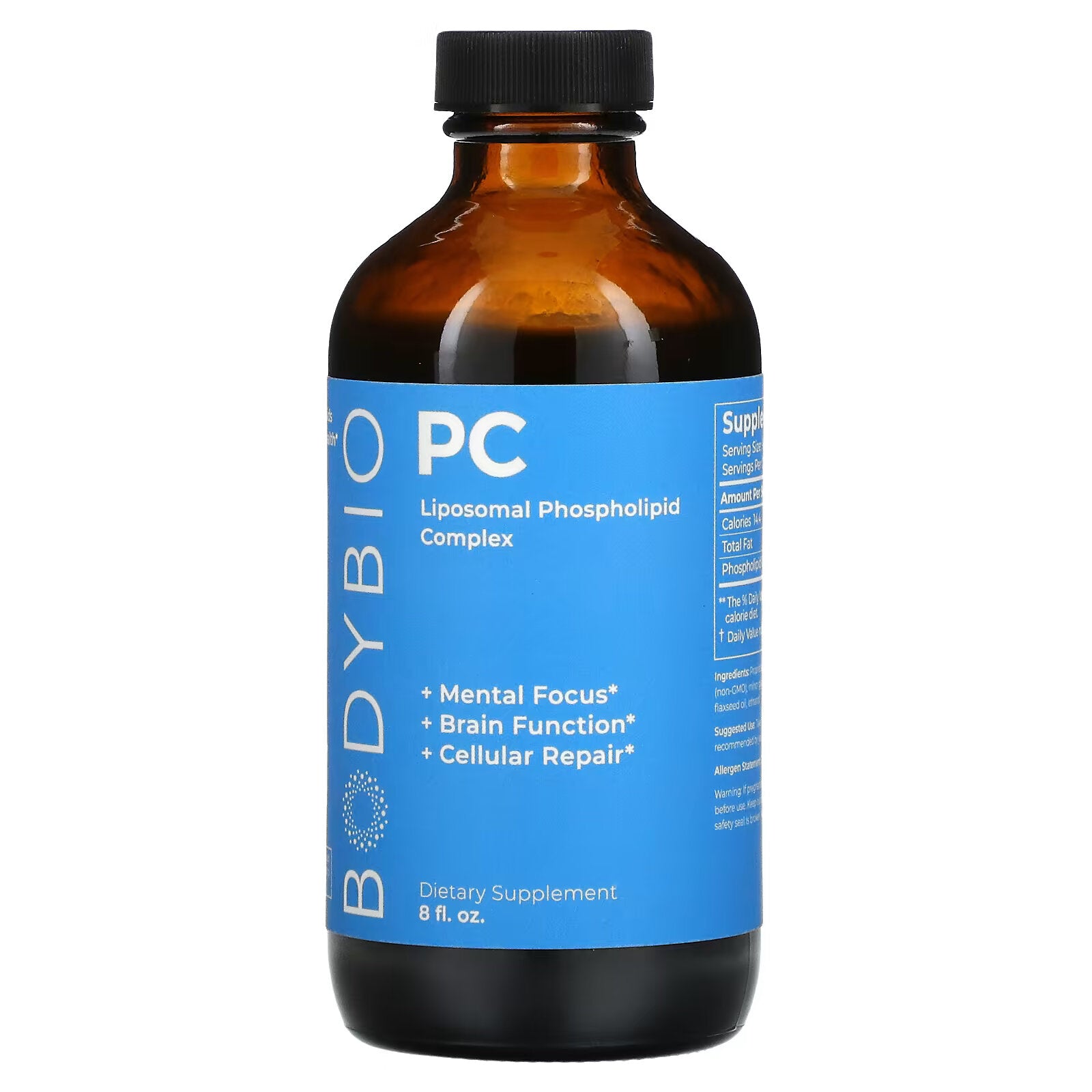 BodyBio, PC, liposomal phospholipid complex, 236 ml